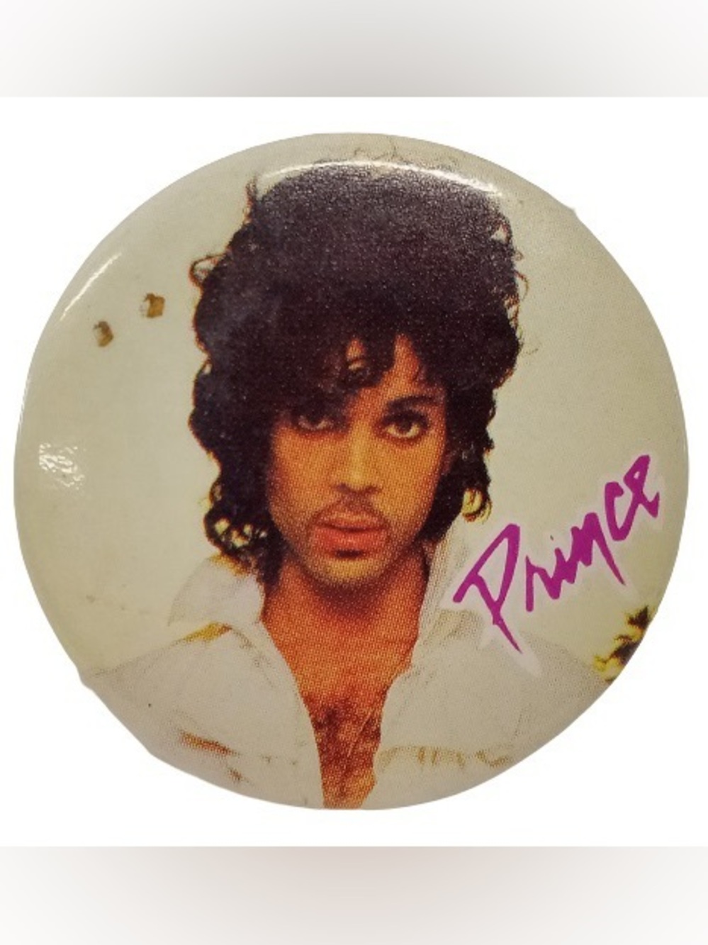Prince Vintage 1980's Pinback Button POP Music 🎵